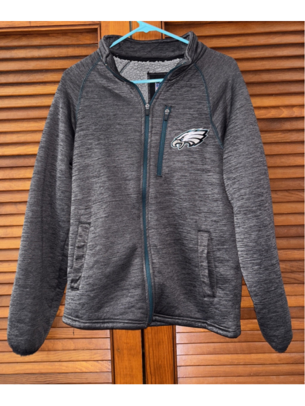 Philadelphia Eagles NFL Full Zip Jacket Adult Men's Size Small S